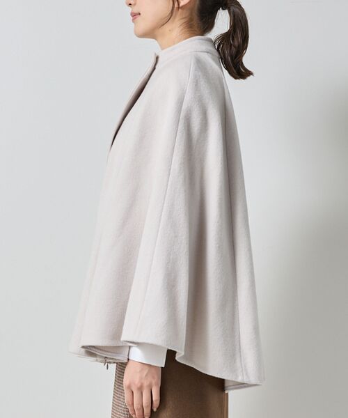 NARACAMICIE / ナラカミーチェ ダッフルコート | 【NARACAMICIE】ウールポンチョコート | 詳細5