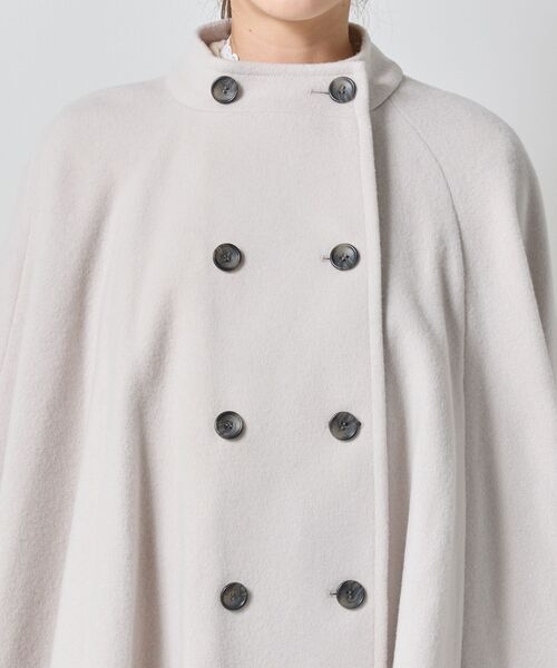 NARACAMICIE / ナラカミーチェ ダッフルコート | 【NARACAMICIE】ウールポンチョコート | 詳細7