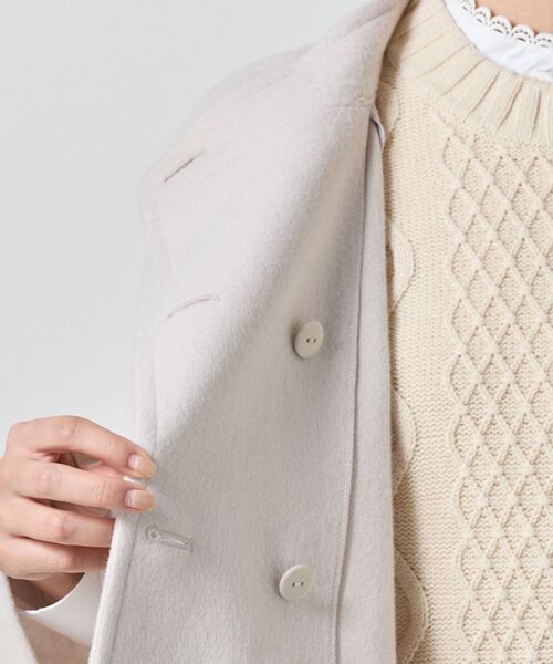 NARACAMICIE / ナラカミーチェ ダッフルコート | 【NARACAMICIE】ウールポンチョコート | 詳細8