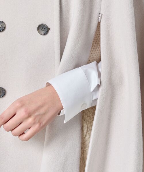 NARACAMICIE / ナラカミーチェ ダッフルコート | 【NARACAMICIE】ウールポンチョコート | 詳細9