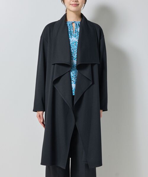 NARACAMICIE / ナラカミーチェ ダッフルコート | 【NARACAMICIE】圧縮ウールフリルコート | 詳細1