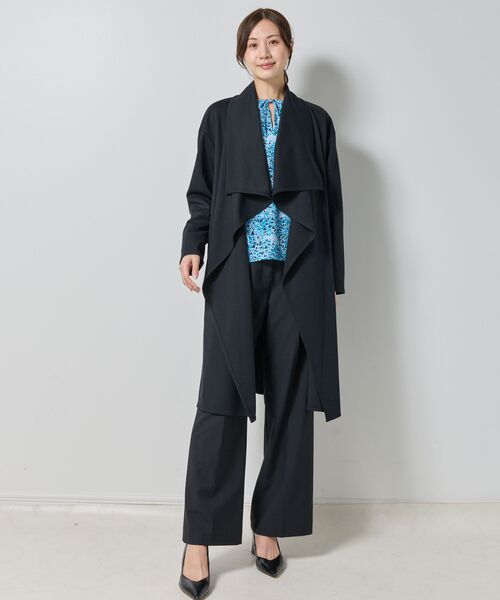 NARACAMICIE / ナラカミーチェ ダッフルコート | 【NARACAMICIE】圧縮ウールフリルコート | 詳細9