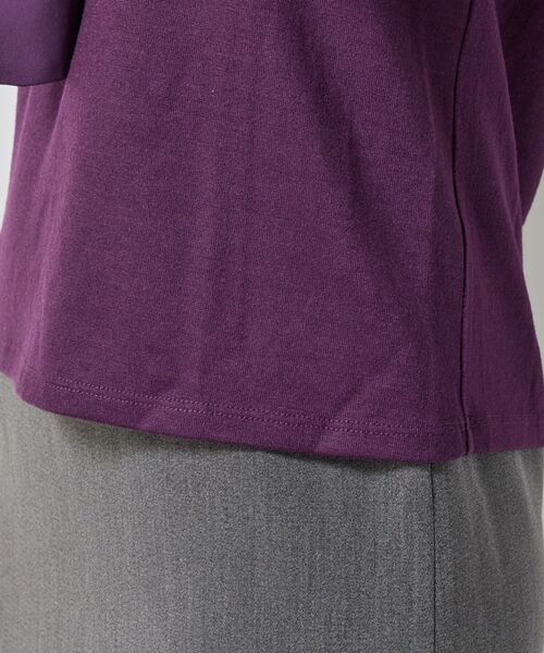 NARACAMICIE / ナラカミーチェ カットソー | 【NARACAMICIE】ウールジャージリボンプルオーバー | 詳細11