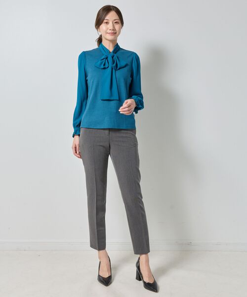 NARACAMICIE / ナラカミーチェ カットソー | 【NARACAMICIE】ウールジャージリボンプルオーバー | 詳細16