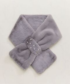 NARACAMICIE / ナラカミーチェ バンダナ・スカーフ | 【NARACAMICIE】エコファー パールループティペット