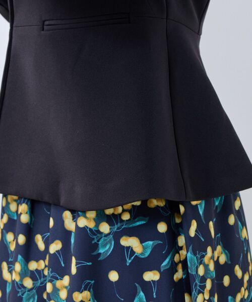 NARACAMICIE / ナラカミーチェ テーラードジャケット | 【NARACAMICIE】【セットアップスーツ対応】ストレッチダブルクロスノーカラージャケット | 詳細7