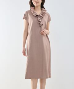 NARACAMICIE / ナラカミーチェ ロング・マキシ丈ワンピース | 【NARACAMICIE】スタンドフリルワンピース