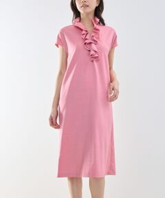 NARACAMICIE / ナラカミーチェ ロング・マキシ丈ワンピース | 【NARACAMICIE】スタンドフリルワンピース