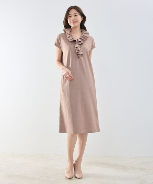 NARACAMICIE / ナラカミーチェ ロング・マキシ丈ワンピース | 【NARACAMICIE】スタンドフリルワンピース | 詳細11