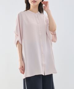 NARACAMICIE / ナラカミーチェ シャツ・ブラウス | 【NARACAMICIE】半袖テントラインブラウス