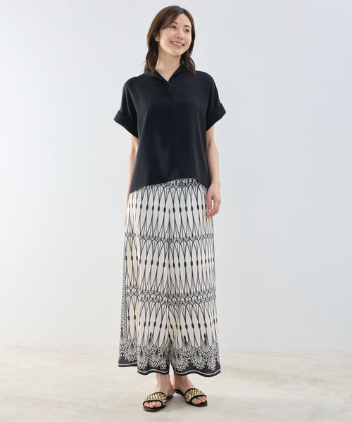 NARACAMICIE / ナラカミーチェ シャツ・ブラウス | 【NARACAMICIE】半袖セーラーカラーブラウス | 詳細11