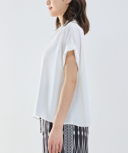 NARACAMICIE / ナラカミーチェ シャツ・ブラウス | 【NARACAMICIE】半袖セーラーカラーブラウス | 詳細2