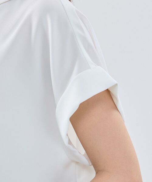 NARACAMICIE / ナラカミーチェ シャツ・ブラウス | 【NARACAMICIE】半袖セーラーカラーブラウス | 詳細6