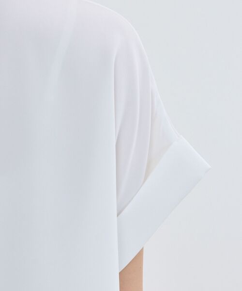 NARACAMICIE / ナラカミーチェ シャツ・ブラウス | 【NARACAMICIE】半袖セーラーカラーブラウス | 詳細7