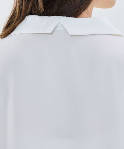 NARACAMICIE / ナラカミーチェ シャツ・ブラウス | 【NARACAMICIE】半袖セーラーカラーブラウス | 詳細8