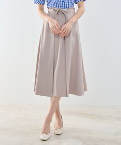 NARACAMICIE / ナラカミーチェ ミニ・ひざ丈スカート | 【NARACAMICIE】リボンラップフレアスカート