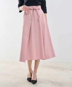 NARACAMICIE / ナラカミーチェ ミニ・ひざ丈スカート | 【NARACAMICIE】リボンラップフレアスカート