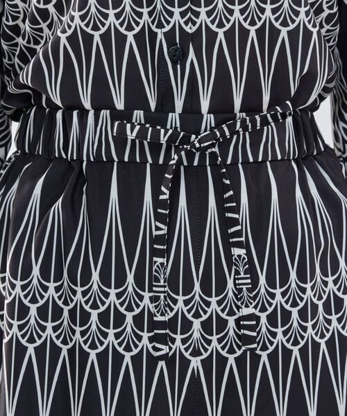 NARACAMICIE / ナラカミーチェ その他パンツ | 【NARACAMICIE】ライン幾何柄パンツ | 詳細5