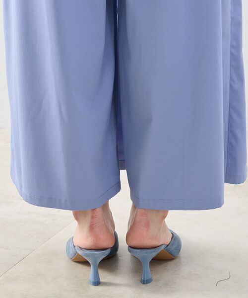 NARACAMICIE / ナラカミーチェ その他パンツ | 【NARACAMICIE】タックラップワイドパンツ | 詳細10