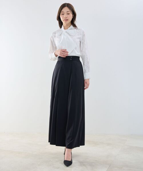 NARACAMICIE / ナラカミーチェ その他パンツ | 【NARACAMICIE】タックラップワイドパンツ | 詳細11