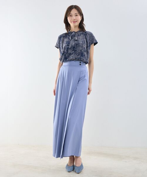 NARACAMICIE / ナラカミーチェ その他パンツ | 【NARACAMICIE】タックラップワイドパンツ | 詳細13