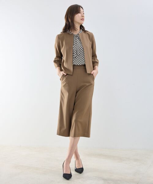 NARACAMICIE / ナラカミーチェ その他パンツ | 【NARACAMICIE】ワイドクロップドパンツ | 詳細13