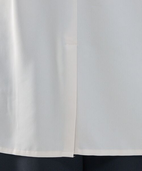 NARACAMICIE / ナラカミーチェ ニット・セーター | 【NARACAMICIE】布帛ドッキングロングカーディガン | 詳細12