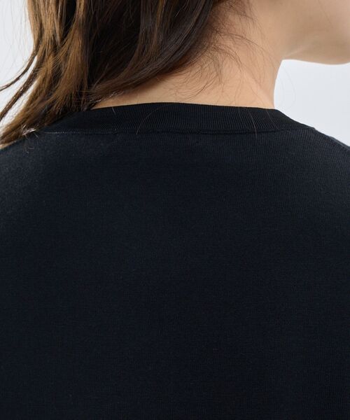 NARACAMICIE / ナラカミーチェ カーディガン・ボレロ | 【NARACAMICIE】調温五分袖クルーネックカーディガン | 詳細5