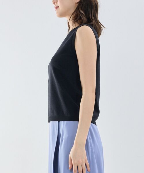 NARACAMICIE / ナラカミーチェ ニット・セーター | 【NARACAMICIE】調温ニットノースリプルオーバー | 詳細2