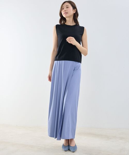 NARACAMICIE / ナラカミーチェ ニット・セーター | 【NARACAMICIE】調温ニットノースリプルオーバー | 詳細8