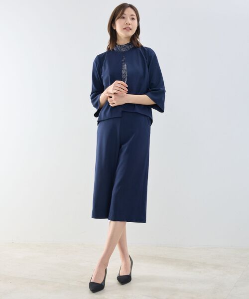 NARACAMICIE / ナラカミーチェ ノーカラージャケット | 【NARACAMICIE】袖フリルノーカラージャケット | 詳細15