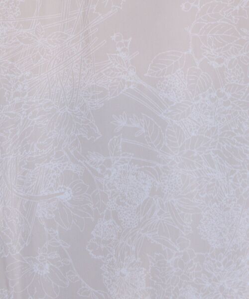 NARACAMICIE / ナラカミーチェ カットソー | 【NARACAMICIE】ラインフラワープリントコンビリボントップス | 詳細13