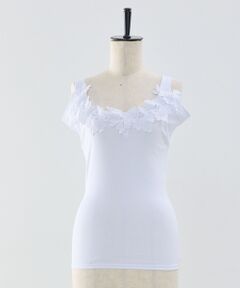 NARACAMICIE / ナラカミーチェ カットソー | 【NARACAMICIE】フレスコレースタンク