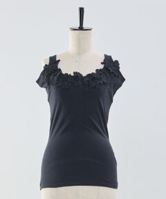 NARACAMICIE / ナラカミーチェ カットソー | 【NARACAMICIE】フレスコレースタンク