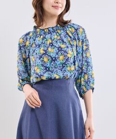 NARACAMICIE / ナラカミーチェ シャツ・ブラウス | 【NARACAMICIE】レモン柄七分袖プルオーバー