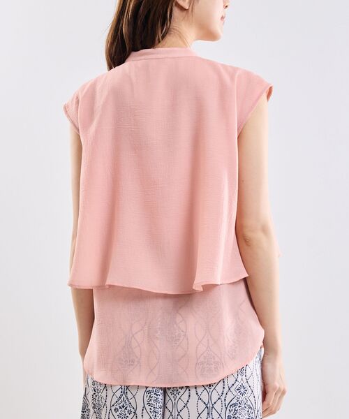 NARACAMICIE / ナラカミーチェ シャツ・ブラウス | 【NARACAMICIE】クレープ半袖ブラウス | 詳細6