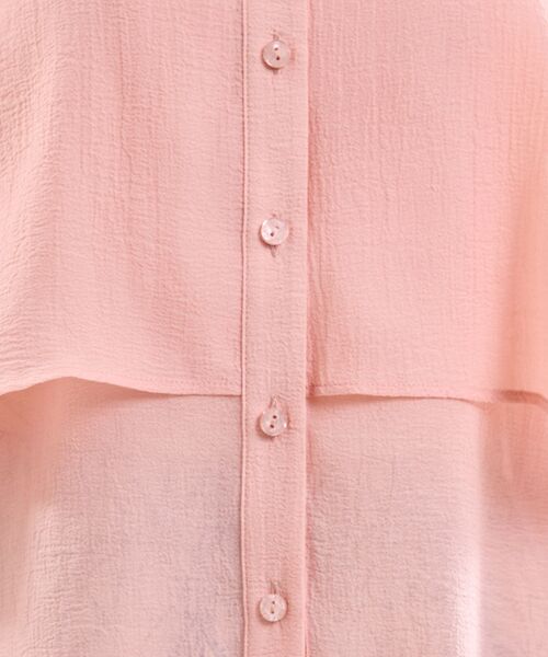 NARACAMICIE / ナラカミーチェ シャツ・ブラウス | 【NARACAMICIE】クレープ半袖ブラウス | 詳細8