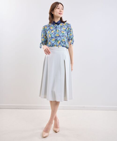 NARACAMICIE / ナラカミーチェ シャツ・ブラウス | 【NARACAMICIE】レモン柄半袖ブラウス | 詳細11