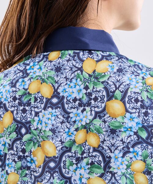 NARACAMICIE / ナラカミーチェ シャツ・ブラウス | 【NARACAMICIE】レモン柄半袖ブラウス | 詳細7