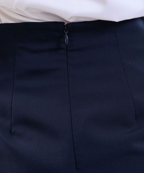 NARACAMICIE / ナラカミーチェ ミニ・ひざ丈スカート | 【NARACAMICIE】【セットアップスーツ対応】ストレッチライトツイルタイトスカート | 詳細8