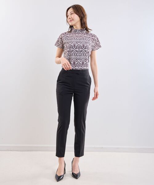 NARACAMICIE / ナラカミーチェ その他パンツ | 【NARACAMICIE】【セットアップスーツ対応】ストレッチライトツイルテーパードパンツ | 詳細12