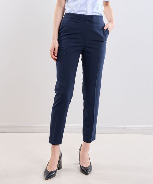 NARACAMICIE / ナラカミーチェ その他パンツ | 【NARACAMICIE】【セットアップスーツ対応】ストレッチライトツイルテーパードパンツ | 詳細3