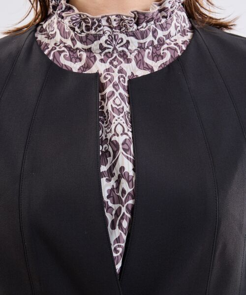 NARACAMICIE / ナラカミーチェ テーラードジャケット | 【NARACAMICIE】【セットアップスーツ対応】ストレッチライトツイルノーカラージャケット | 詳細7