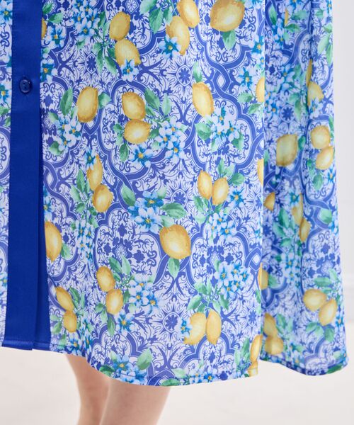 NARACAMICIE / ナラカミーチェ ロング・マキシ丈ワンピース | 【NARACAMICIE】レモン柄ワンピース | 詳細10