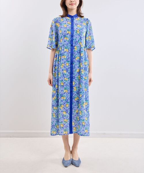 NARACAMICIE / ナラカミーチェ ロング・マキシ丈ワンピース | 【NARACAMICIE】レモン柄ワンピース | 詳細3