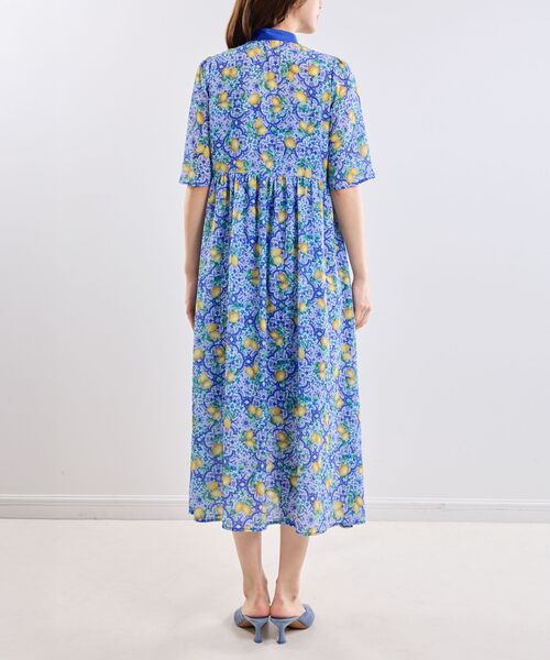 NARACAMICIE / ナラカミーチェ ロング・マキシ丈ワンピース | 【NARACAMICIE】レモン柄ワンピース | 詳細5