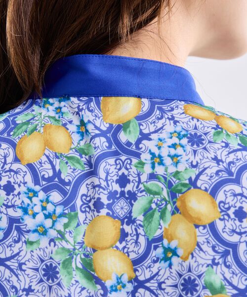 NARACAMICIE / ナラカミーチェ ロング・マキシ丈ワンピース | 【NARACAMICIE】レモン柄ワンピース | 詳細7