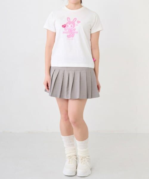NARUMIYA CHARACTERS / ナルミヤキャラクターズ Tシャツ | ベリエちゃん ラメプリントTシャツ | 詳細11