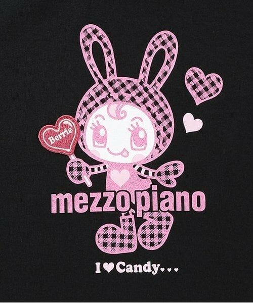 NARUMIYA CHARACTERS / ナルミヤキャラクターズ Tシャツ | ベリエちゃん ラメプリントTシャツ | 詳細3