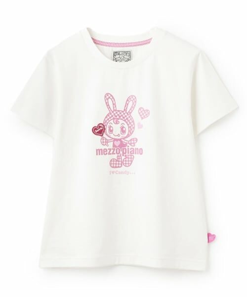 NARUMIYA CHARACTERS / ナルミヤキャラクターズ Tシャツ | ベリエちゃん ラメプリントTシャツ | 詳細9